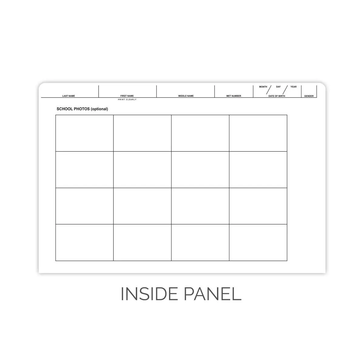 Show details for Manitoba Cumulative Student Record Folder