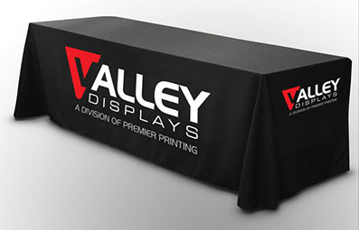 Custom print on fabric table cloth