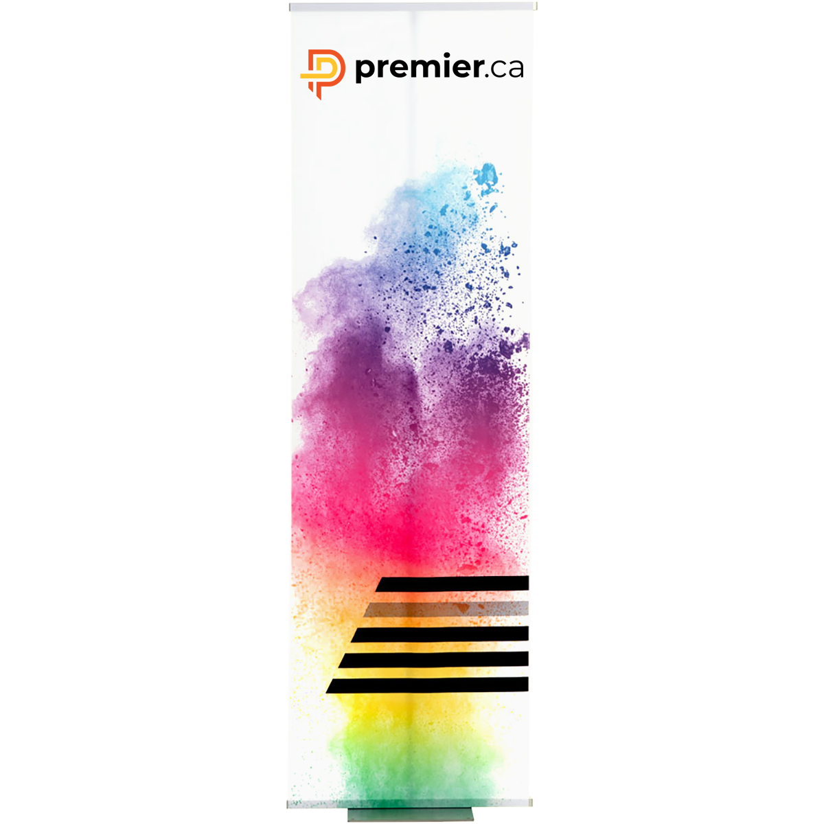 Premier manufactures and sells vibrant dye sublimated display products