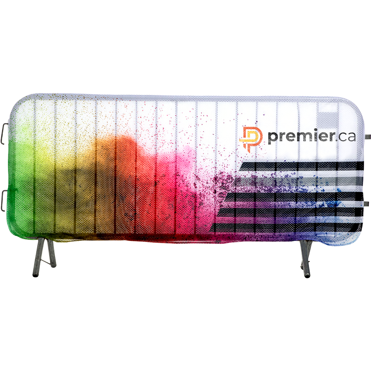 Premier manufactures and sells vibrant dye sublimated display products