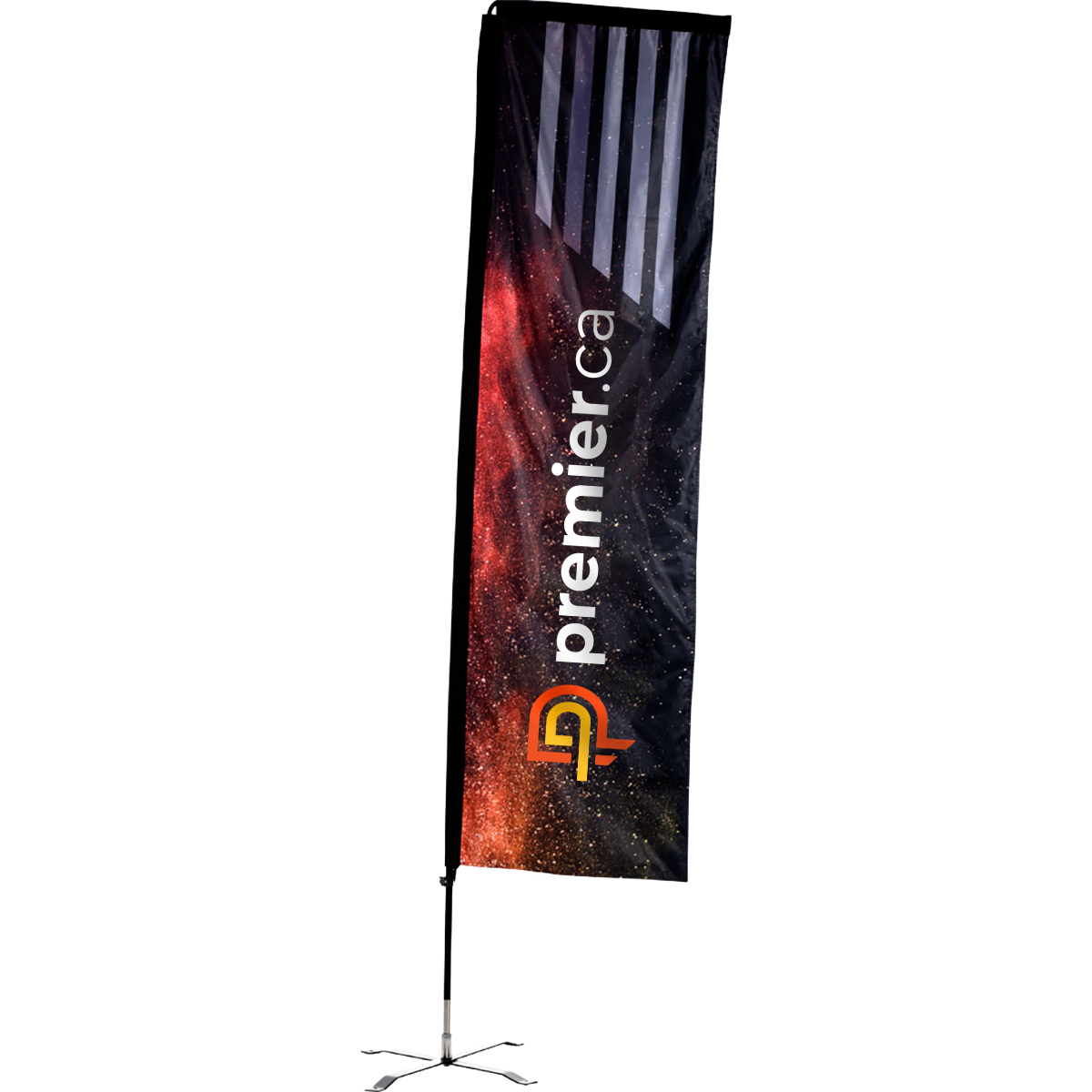 Premier manufactures and sells vibrant dye sublimated display products